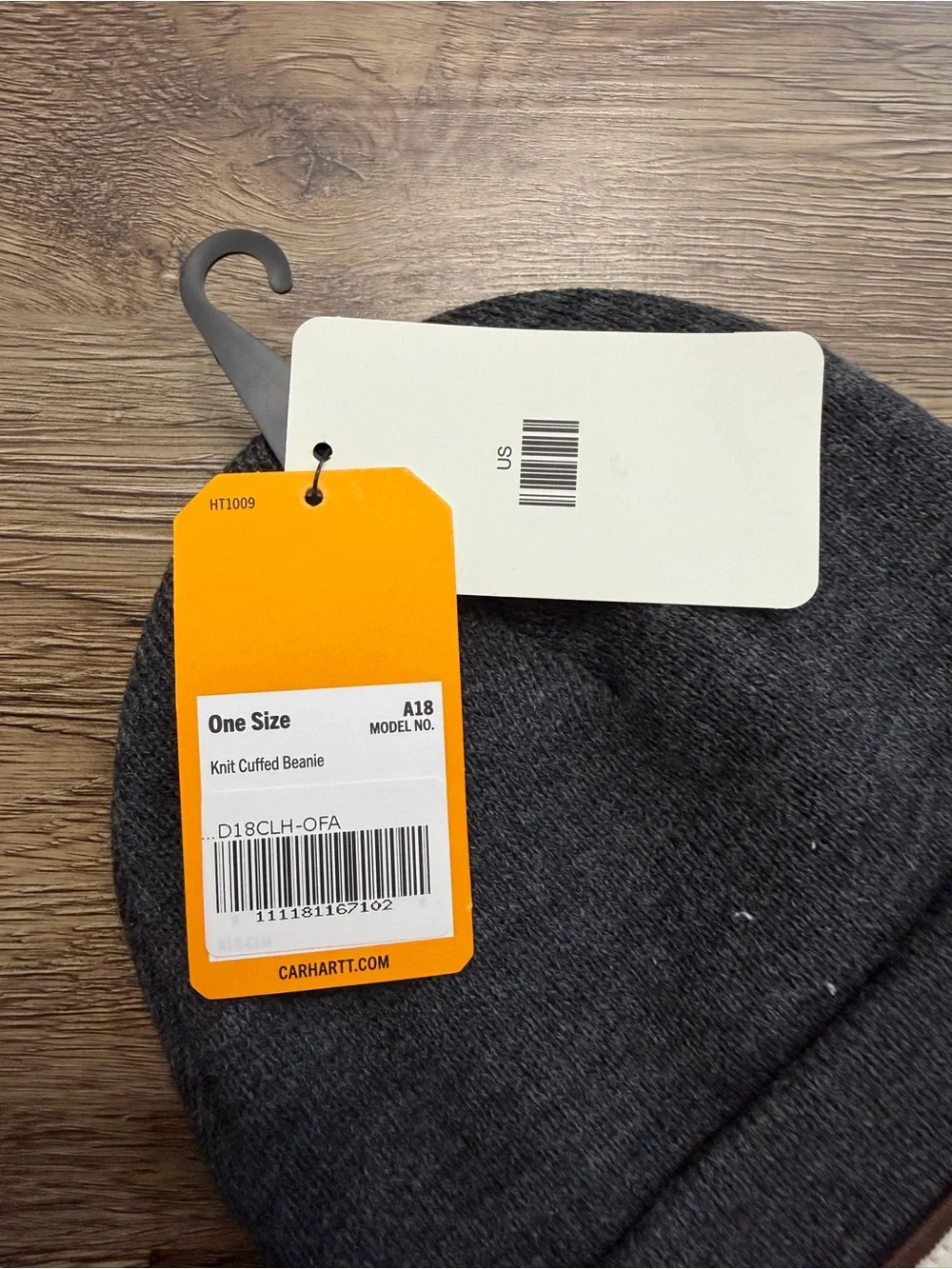 Carhartt one size fold over beanie